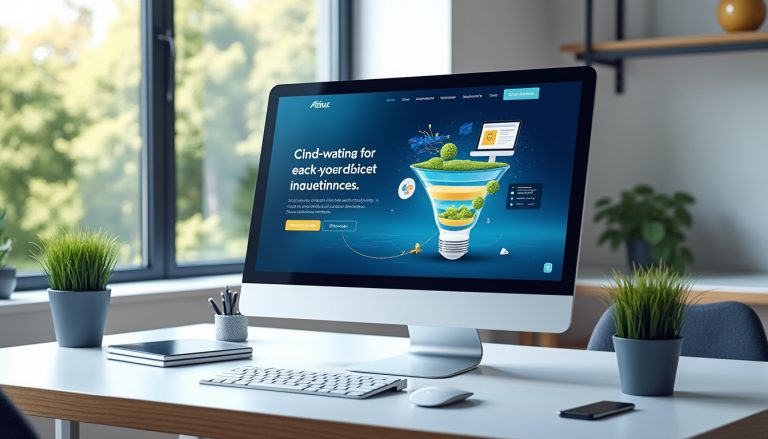 créez un site vitrine efficace avec click funnel pour présenter vos services, attirer des visiteurs qualifiés et convertir facilement vos prospects en clients.